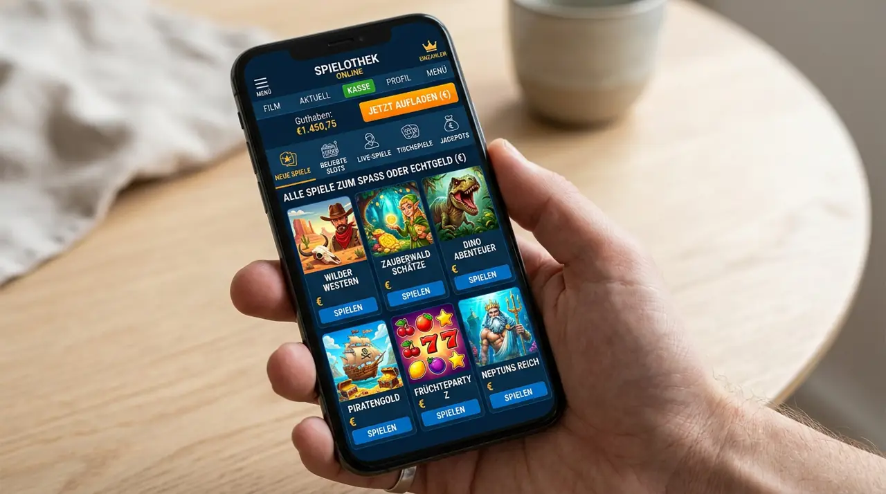 Mobile Nutzung im Webbrowser — Crazywinners